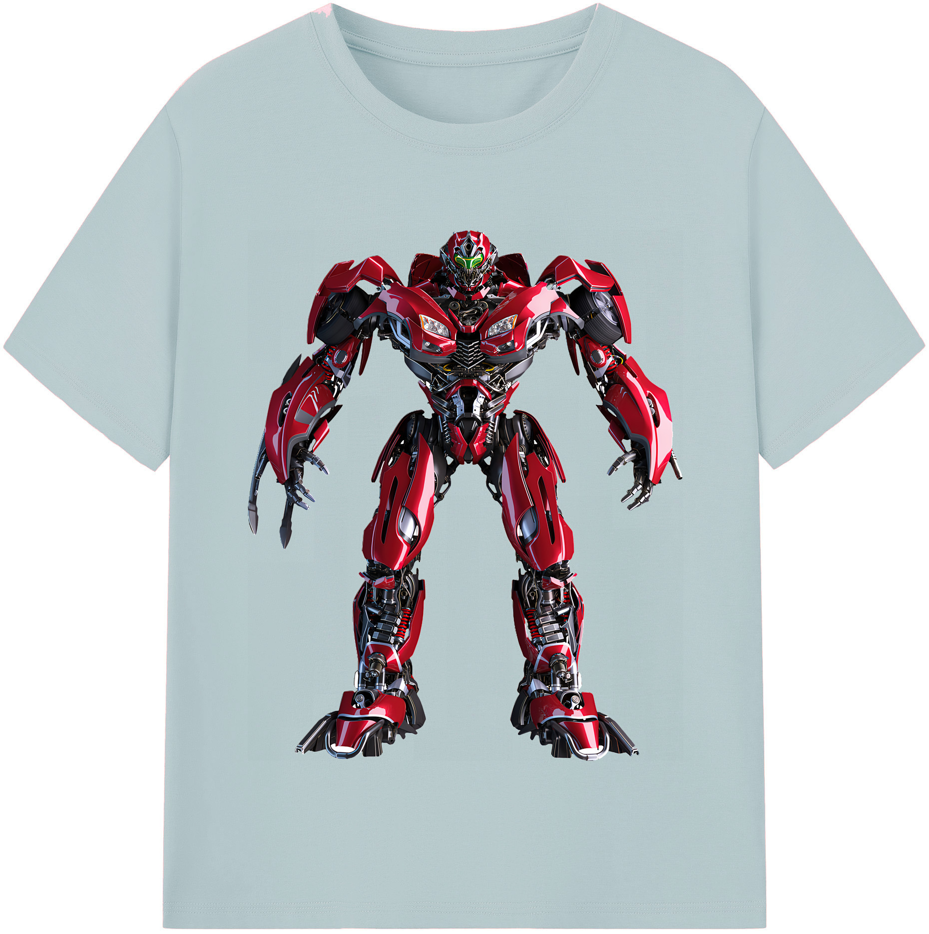 （画像用） Transformers トランスフォーマー 綿100％半袖Tシャツ（フロントプリント）